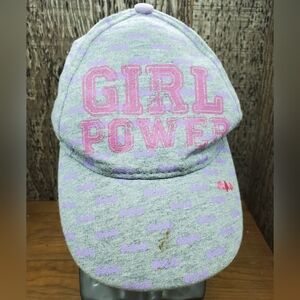 Batman Bat Girl Power Kids Youth Baseball Cap Hat Adjustable Back Strap Gray